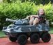 Электромобиль танк двухместный 4 мотора 35W аккумулятор 12V7AH серый (M 4862BR-11)