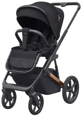 Коляска универсальная 2 в 1, CARRELLO Sigma CRL-6523 2в1 Iridium Black, черная, Карелло Сигма