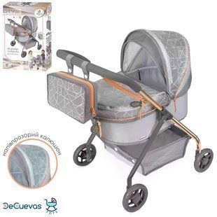 Коляска классическая для кукол DeCuevas Cytix, с сумкой, 56*35*50 см, 86077