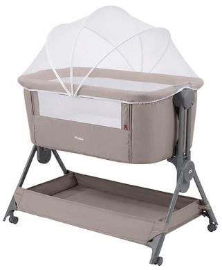 Детская приставная кровать CARRELLO Molto CRL-15502 Leviro Grey