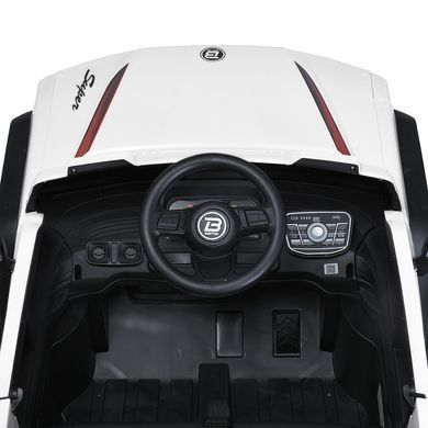 Электромобиль детский двухместный джип 4 мотора 45W аккумулятор 12V12AH белый (M 5802EBLR-1)