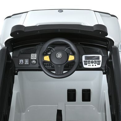 Электромобиль детский внедорожник джип с мягким сидением (M 5821EBLR-1(24V))