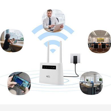 Wi Fi модем-роутер 3G/4G/5G LTE SIM (300 Mbps), CPE R311