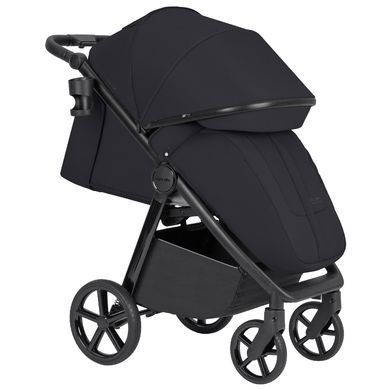Коляска прогулочная CARRELLO Bravo SL CRL-5520 Ink Black 2024, черная, Карелло Браво