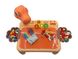 Игровой стол с конструктором и проэктором "Динозаврик", 3 в 1, оранжевый, 180 деталей, SE-105