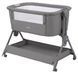 Детская приставная кровать CARRELLO Molto CRL-15502 Leviro Grey