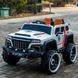 Электромобиль детский двухместный джип 4 мотора 45W аккумулятор 12V12AH белый (M 5802EBLR-1)