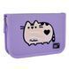 Пенал твердий одинарний з двома клапанами Yes Pusheen Shiny HP-04