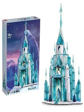 Конструктор для девочки "Большой ледяной замок принцессы Эльзы", Frozen. Холодное сердце, 1709 дет., 43197