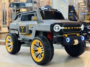 Електромобіль дитячий позашляховик джип з м'яким сидінням (M 5821EBLR-11(24V))