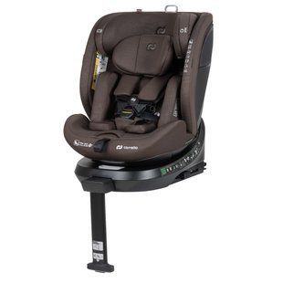 Автокресло Carrello Octopus CRL-16002 Chocolate Brown i-Size 40-150см ISOFIX, поворот, опорная стойка, до 12лет