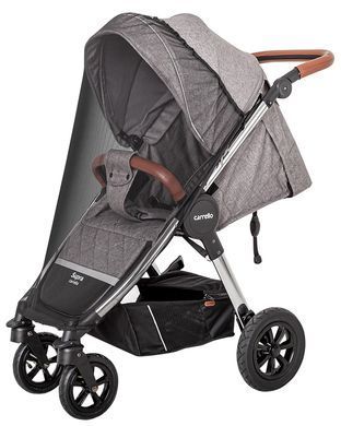 Коляска прогулочная Carrello Supra CRL-5510 Bisquit Beige, бежевая, Карелло Супра, до 22 кг, надувные колёса