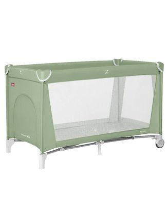 Манеж дитячий CARRELLO Piccolo+ CRL-18102 Mint Green (Карелло Піколо), дворівневе дно, 125х65х69 см