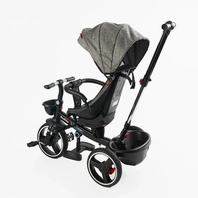Велосипед трехколесный с родительской ручкой, легкий, поворотное сиденье, Best Trike Oscar 6390/18-698