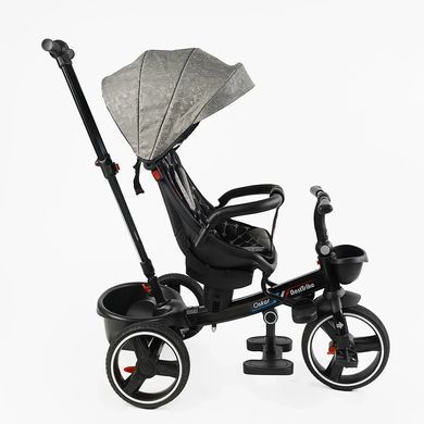 Велосипед трехколесный с родительской ручкой, легкий, поворотное сиденье, Best Trike Oscar 6390/18-698