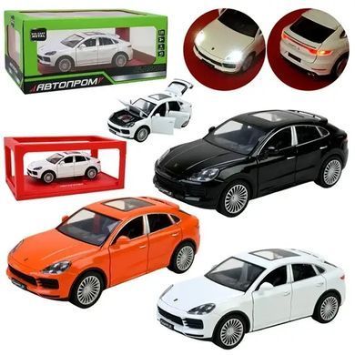 Автомодель металева, машинка АВТОПРОМ 20*8*7см "Porsche cayenne" AP7733