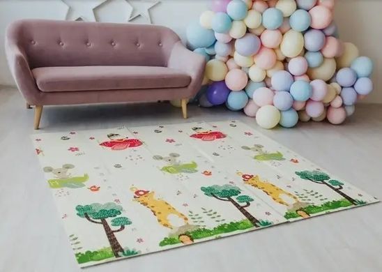 Дитячий ігровий 2-х сторонній килимок, термо, EVA, 180х120х0.8 см., С-24093