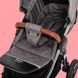 Коляска прогулочная Carrello Supra CRL-5510 Bisquit Beige, бежевая, Карелло Супра, до 22 кг, надувные колёса