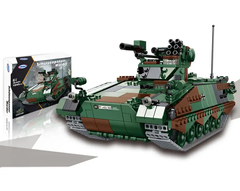 Конструктор для хлопчика XB 06051 "Німецька БМП Marder", гусеничний танк, військова техніка, 1045 деталей