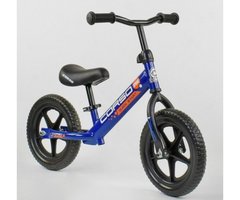Велобег детский "CORSO",колеса EVA 12 дюймов, 43118, синий