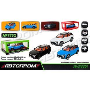 Автомодель металева, машинка АВТОПРОМ 20*8*7см "Nio ES8" AP7732