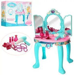 Детское игровое трюмо, туалетный столик, аксессуары, LIMO TOY LM90009