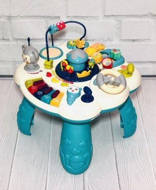 Развивающий музыкальный детский игровой центр, пианино, лабиринт, сортер, на аккумуляторе, 648 A-52