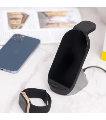 Бездротова зарядка Wireless Charger 3в1, 15W, HYD-H18