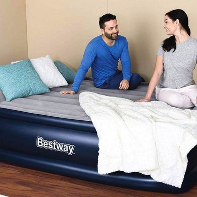 Кровать надувная Bestway с встроенным электрическим насосом, 67614, 203*152*56см