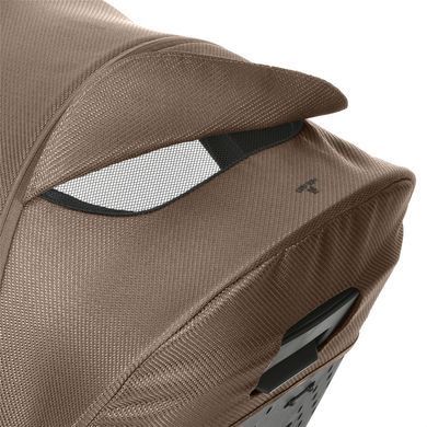 Велосипед триколісний з батьківською ручкою EL CAMINO VECTOR Taupe Beige, поворотне сидіння, дощовик, ME 1162-1