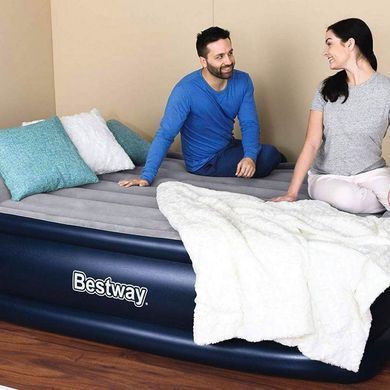 Ліжко Bestway надувний з вбудованим електричним насосом, 67614, 203*152*56см