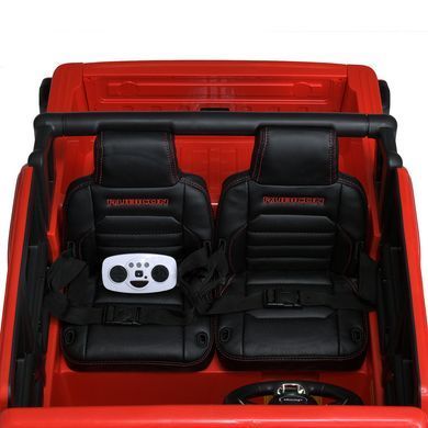 Электромобиль детский двухместный джип внедорожник Jeep с мягким сижением (M 5740EBLR-3)