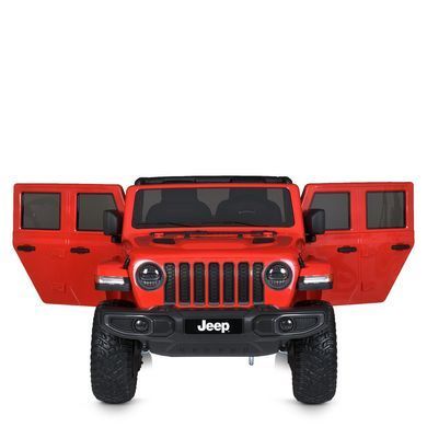 Электромобиль детский двухместный джип внедорожник Jeep с мягким сижением (M 5740EBLR-3)