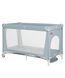 Манеж дитячий CARRELLO Piccolo+ CRL-18102 Ash Grey (Карелло Піколо), дворівневе дно, 125х65х69 см