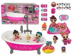 Игровой набор с куклой LOL и ванной, TM923 (RK)