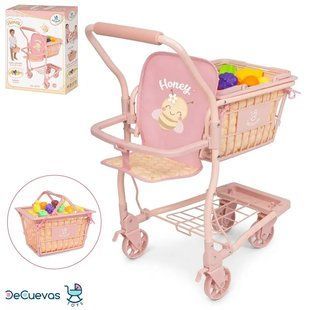 Детская тележка для покупок DeCuevas Honey, 62*30*50см, 52170