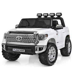 Електромобіль дитячий двомісний джип Toyota з м'яким сидінням (JJ2266AEBLR-1)