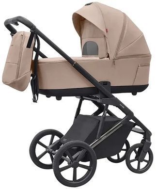 Коляска универсальная 2 в 1, CARRELLO Sigma CRL-6523 2в1 Fresh Beige, бежевая, Карелло Сигма