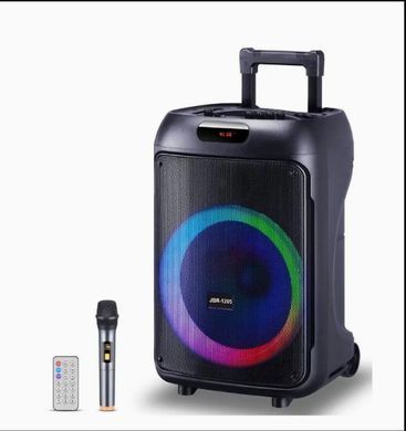 Портативна бездротова Bluetooth колонка з мікрофоном та пультом, 52 &times; 34 &times; 27 см, JBR-1205