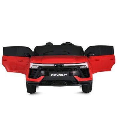 Электромобиль детский двухместный Машина Chevrolet 2 мотора 65W аккумулятор 24V7AH красный (M 5110EBLR-3(24V))
