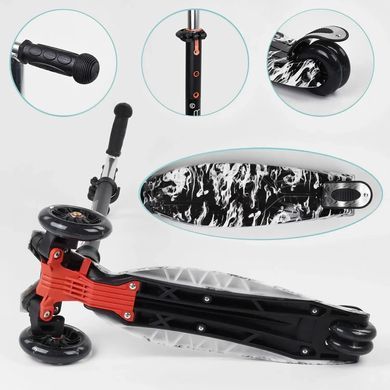 Самокат 3-колёсный Best Scooter, MAXI, светящиеся колёса, А 25771/779-1512