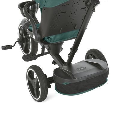 Велосипед триколісний з батьківською ручкою EL CAMINO VECTOR Jade Green, поворотне сидіння, дощовик, ME 1162-1