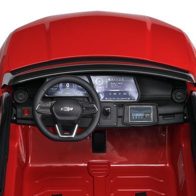 Электромобиль детский двухместный Машина Chevrolet 2 мотора 65W аккумулятор 24V7AH красный (M 5110EBLR-3(24V))