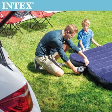 Насос электрический, 220-240 V, 12 V, 480 л/мин, от сети и прикуривателя, Intex 66634