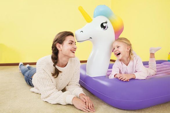 Детская надувная кровать Bestway "Единорог", 67713, 196*104*84см