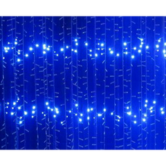 Гирлянда светодиодная "Водопад" 320 LED, синий 3,0×2,0 м