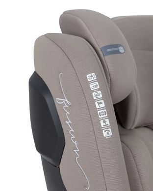 Автокресло Carrello Meteorit F, ISOFIX, опорная стойка, i-Size 40-150см, CRL-15101 Seashell Grey