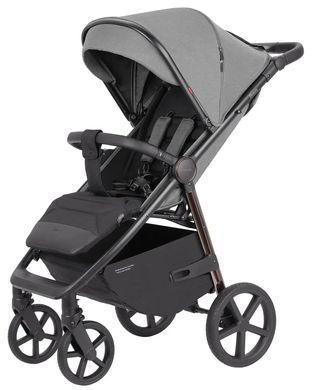 Коляска прогулянкова, візочок CARRELLO Bravo CRL-5515 Mist Grey 2024, світло-сіра, Карелло Браво