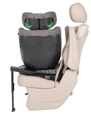 Автокресло Carrello Meteorit F, ISOFIX, опорная стойка, i-Size 40-150см, CRL-15101 Seashell Grey