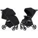 Коляска прогулянкова CARRELLO Bravo CRL-8512 Pure Black чорна Карелло Браво